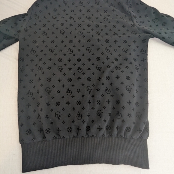 Avenue George V Paris Front Zip Black Jacket Small - Picture 7 of 9